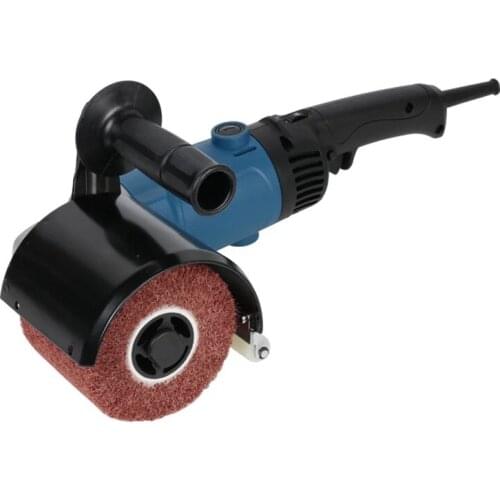 S1N120*100 industrial grade stainless steel metal small portable electric mirror polishing machine