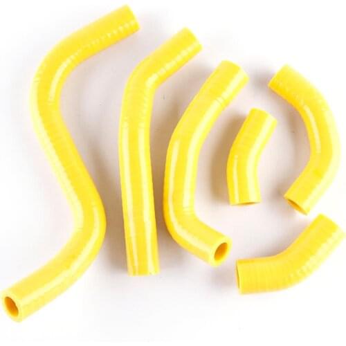 Motorcycle Silicone Radiator Coolant Hose Kit For SUZUKI RMZ 250 2013 2014 2015 2016 2017 High Performance Pressure Temperature