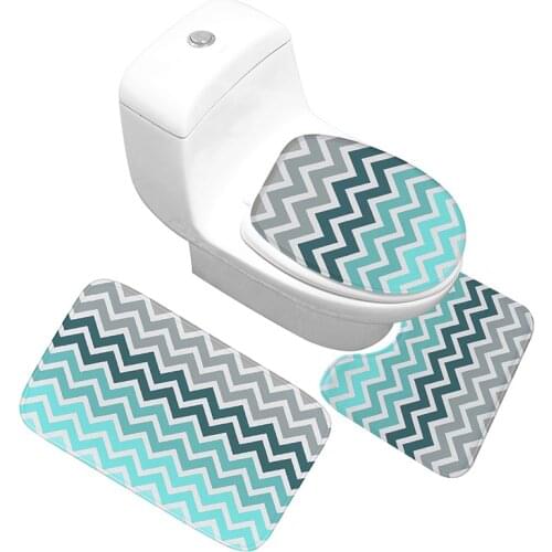 Zeegle Navy Style Bath Mat Bathroom Carpet Floor Mat Toilet Door Mat Outdoor Shower Room Rugs Non-slip Bath Mat