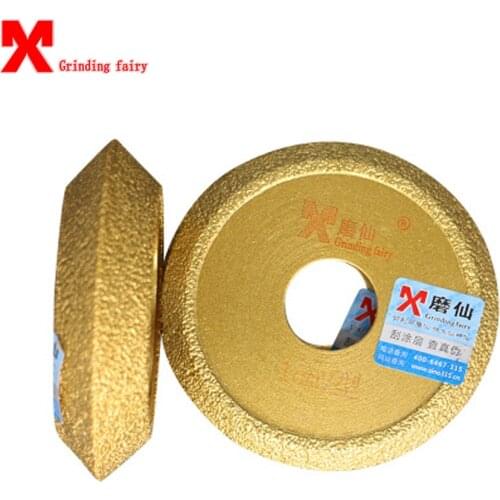 MX Brazed V-Type Grinding Wheel Angle Grinder Use semi-circular edging wheel stone hard-ware grinding to dry and wet available