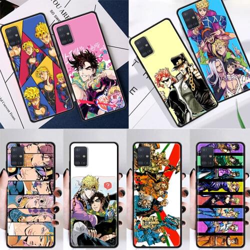 JoJo Bizarre Adventure Soft Case Coque For Samsung Galaxy A50 A51 A71 A21s A10 A20 A30 A40 A70 A31 A41 A12 A32 A11 Cover Fundas