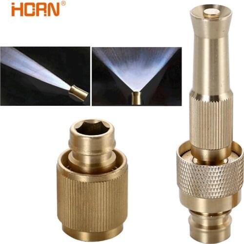 Creative Garden Irrigation Spray Gun Adjustable Brass Sprinkler Garden Hose Sprinkler System Car Wash lawn Watering Water Gun