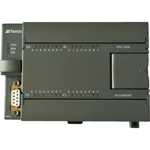 PLC industrial control board FX1N 32MT DC24V 4 way 100K pulse output 16 point input 16 point plc programmable logic controller