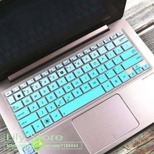 Silicone Keyboard Cover Protector for ASUS ZenBook UX300 UX300U UX300UA UX310 UX330 UX330U UX330UA UX330C UX305FA 13.3 Inch