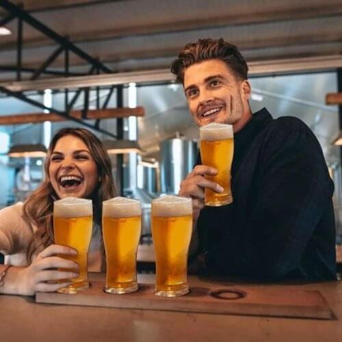 Super Schooner Beer Glasses Cup Separable 4 Part Large Capacity Thicken Whiskey Glass Lot Transparent For Club Bar Party Home