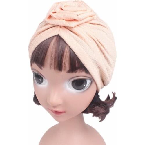 TELOTUNY headband for a girl hairband Beanie Turban Head Wrap Cap a801 30