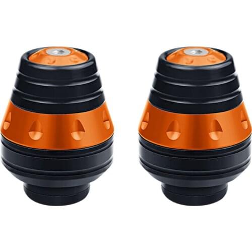 1 Pair Universal Motorcycle Aluminum Wheel Fork Frame Sliders Falling Protection Wheel protection crash pads wheel frame slider