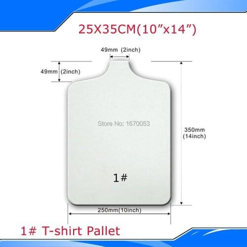 3 Pieces/Lot Wholesale Price Melamine Faced Board 25*35cm (10inchx14inch) Screen Printing T-Shirt Pallet Shirtboard