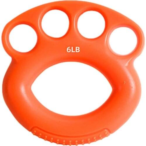 6 LB / 30LB Finger Grip Ball Massage Rehabilitation Training Elderly Exercise Ball Hand Finger Strength Circle Grip Device TOOL