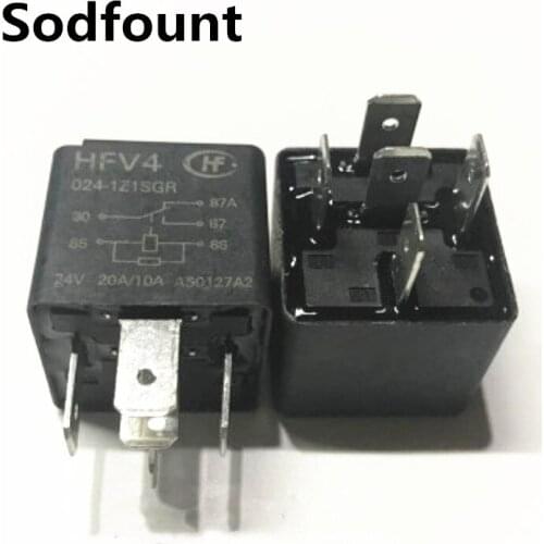 Automotive 24V 5PIN Relay HFV4 024-1Z1SGR
