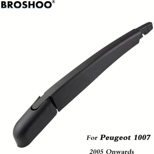 BROSHOO Car Rear Wiper Blade Blades Back Windscreen Wiper Arm For Peugeot 1007 Hatchback (2005 Onwards) Auto Styling