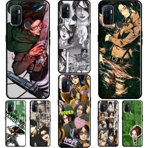 Hange Zoe Attack on Titan Anime For OPPO F5 F7 A52 A72 A1K A5S A15 A83 A91 A31 A53 A9 A5 2020 Reno 4 Pro 2Z Phone Cover