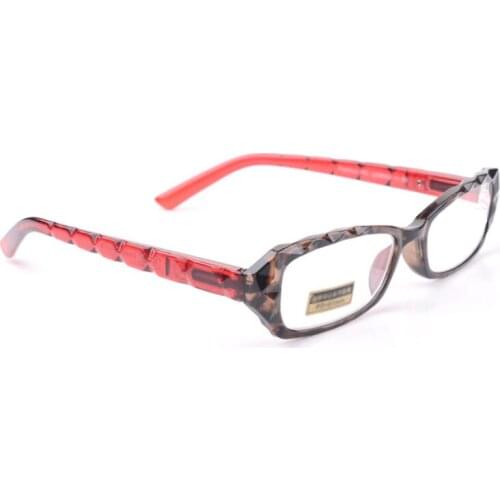 Elegant Female Reading Glasses Elderly Middle Aged Resin Ultralingt Diamond Cut Woman Presbyopia Eyeglasses 1.0 to 4.0 R206
