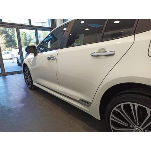 For Toyota Corolla Chrome Door Handle 2009 2010 2011 2012 2013 2014 2015 2016 2017 2018 2019 2020 Stainles Steel 4 Door Auto Car