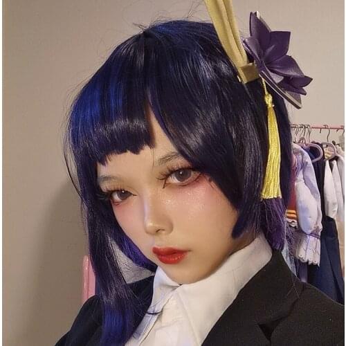 Game Genshin Impact Baal Headwear Halloween Christmas Fancy Party Cosplay Props for Carnival Comic Show