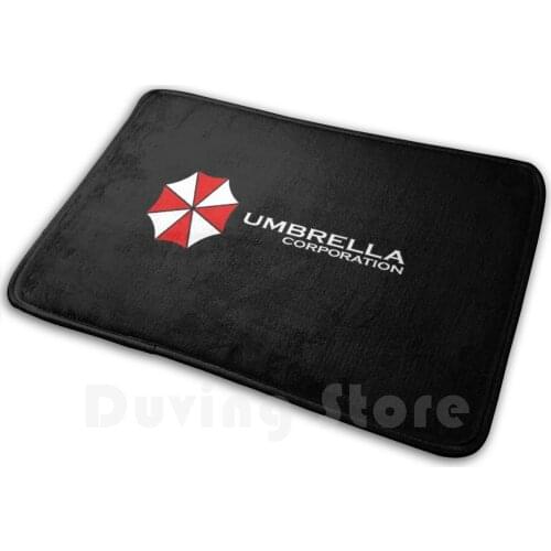 Umbrella Corporation Carpet Mat Rug Cushion Soft Non-Slip Zombies Apocalypse Video Gaming Zombie