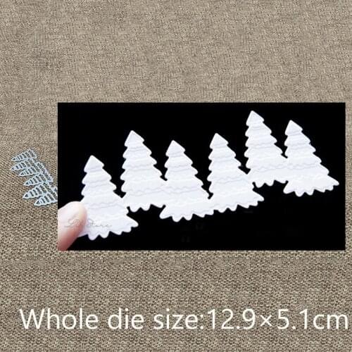 XLDesign Craft Metal Cutting Die cut dies tree edge decoration scrapbook Album Paper Card Craft Embossing die cuts