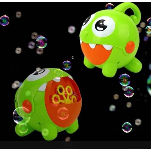 Cute dragon Bubble Machine Outdoor Toy Funny Automatic Bubble Blower Maker Toys Kids Baby Electric Outdoor Toys