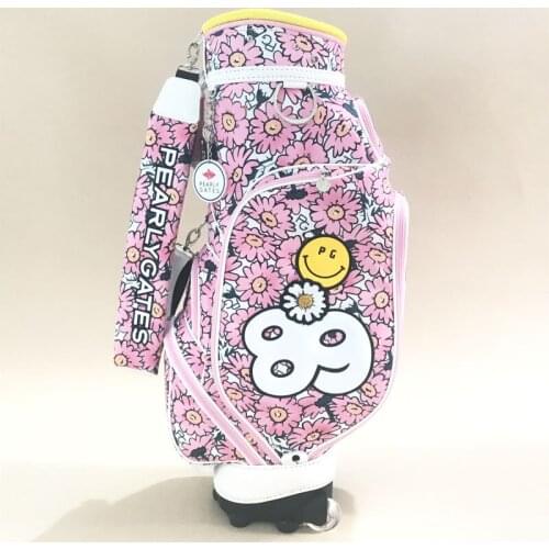 New women PEARLYGATES Golf bag High quality Golf clubs bag in choice 9.5 inch Golf staff bag