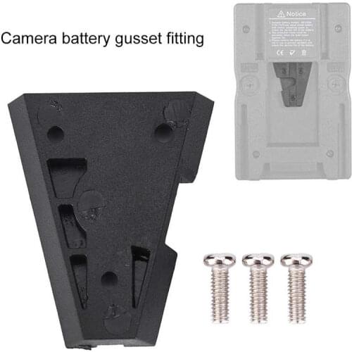 Plastic V-Mount Mount Adaptor V Lock Connector Male Socket for Video Camera Battery Plate Accessory