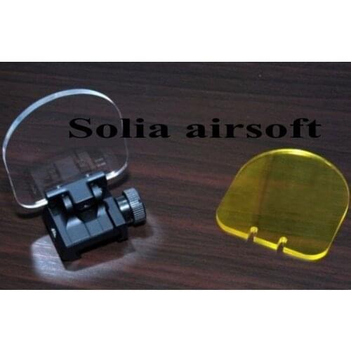 Bulletproof folding lens protector for Optical Sight Scope Tactical Hunting Shooting Accessories