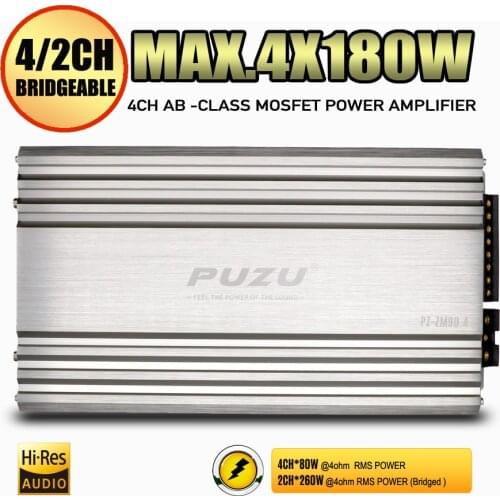 Puzu Multichannel Amplifiers