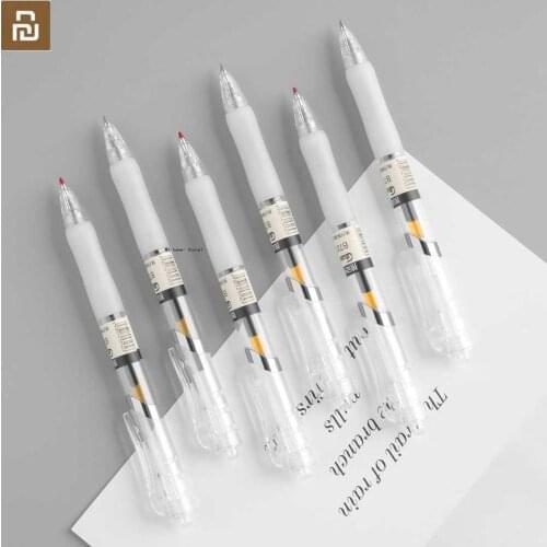 Youpin Guangbo Press Gel Pen Office and School Supplies Black i Ink Writing Thickness 0.5mm Gel Pen Carbon Sign Pen
