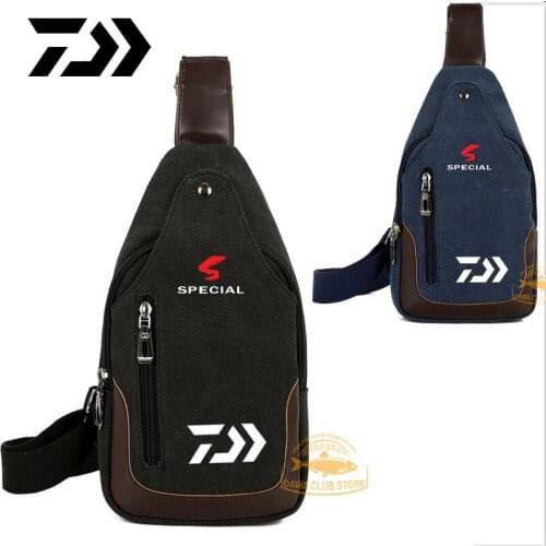2020 Daiwa New Chest Bag Mens Fashion Sports Shoulder Bag Outdoor Travel Fishing Diagonal Package Casual Backpack