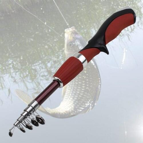 1.45M ultrashort Multifunction winter Ice Casting Rod telescopic fishing rod fish set Tackle child pole Lowest profit