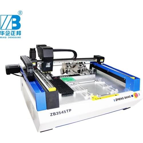 Zhengbang Factory Automatic Pick and Place Machine ZB3545TP With 4 Heads Design For Capacitance LED