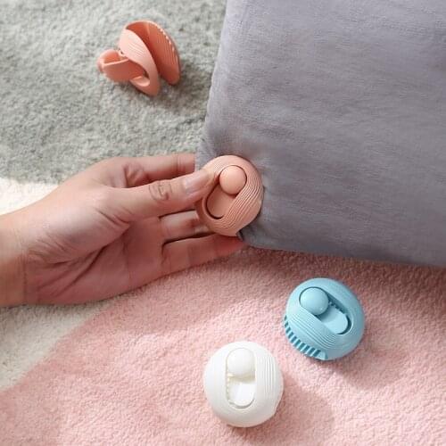 6pcs/set Bed Sheet Clips Quilt Blankets Fastener Non-Slip Plastic Storage Curtain Sock Cover Clamp Clothes Peg home Supplies
