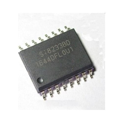 2pcs/lot SI8233 SI8233BD SI8233BD-C-IS SOP-16 In Stock