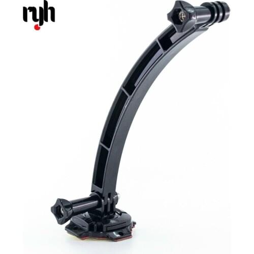 360D Helmet Mount Extension Arm 3M Self Sticker Monopod for Gopro Session Go Pro Hero 9 8 7 6 5 4 Xiaomi Yi 4K SJCAM SJ4000 Osmo