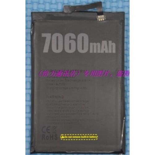 7060mAh BL7000 Replacement Battery For Doogee BL7000 Octa Core Mobile Phone Batteries with tools