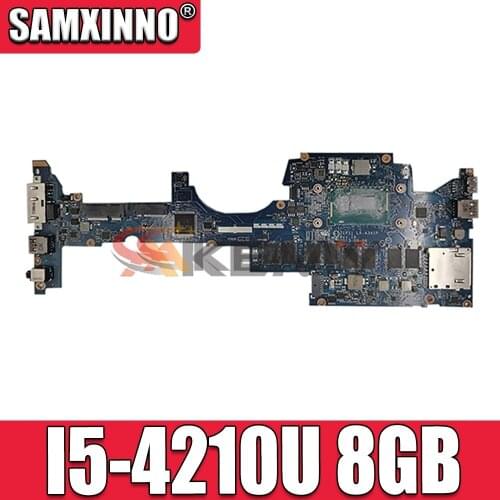 Akemy FRU 00HT169 laptop motherboard for Lenovo Thinkpad S1 ZIPS1 LA-A341P SR1EF I5-4210U 8GB Mainboard works
