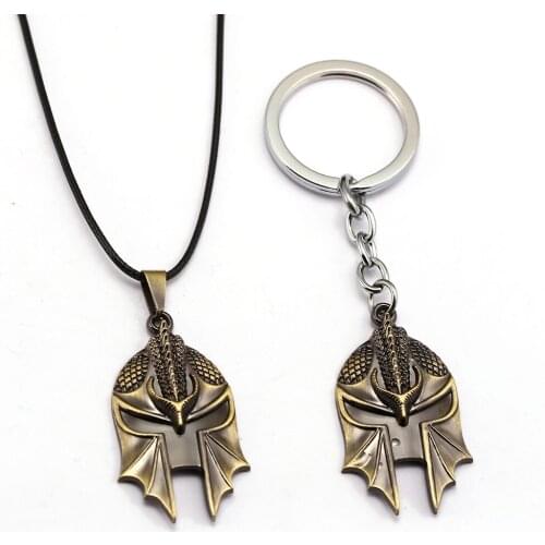 Dragon Age 3 keychain Key Chains chaveiro porte clef porta chaves llaveros pendant key holder for men gifts