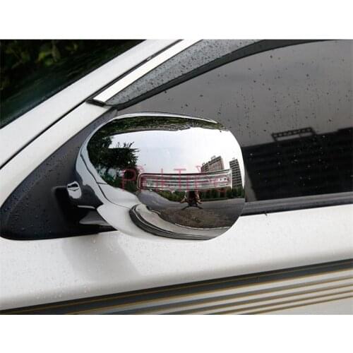 For Mitsubishi Outlander 2017 2018 2019 Chrome Side Wing Review Mirror Cover ABS Decoration Car Sticker Car Styling Accessoy