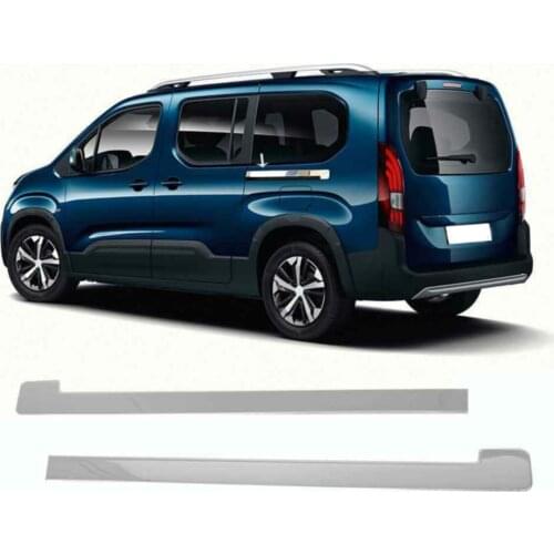 Peugeot Rifter Chrome Sliding Door Lath 2 Prç. 2019 and Post