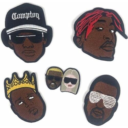 Indian Embroidery Seal Garment Accessories Cloth Patches Sticks Cute Cartoon Boy Applique for Clothing Decor