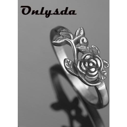 Freeshipping Cool Stuff Unique Retro Color 316L Stainless Steel Heavy Flowers Ring Mens Muerte Biker Man Hollowen Gift