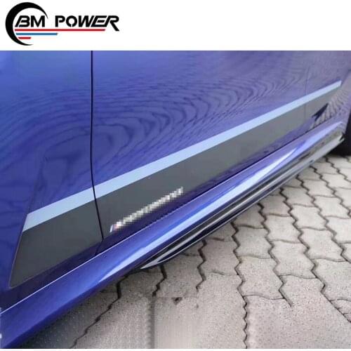 Preferential price 3 series G20 side skirt to MP style fit for 3series PP material side skirt extension