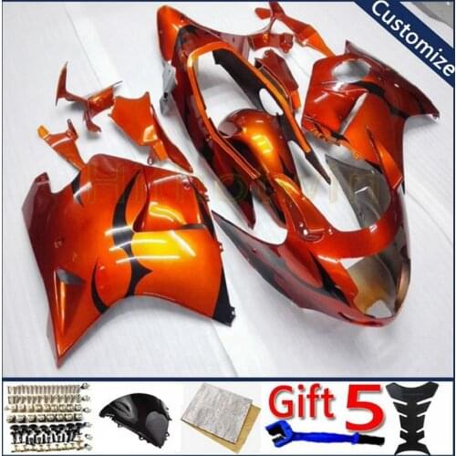 Motorcycle cowl For CBR1100XX 1997 1998 1999 2000 2001 2002 2003 CBR 1100XX ABS motor Fairing kit Injection mold orange