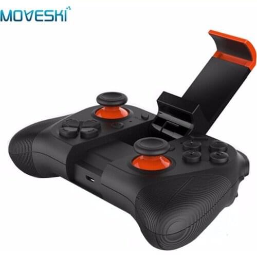 Moveski Mocute 050 Wireless Game Controller Phone Gamepad for Android smartphones iPad TV / PC