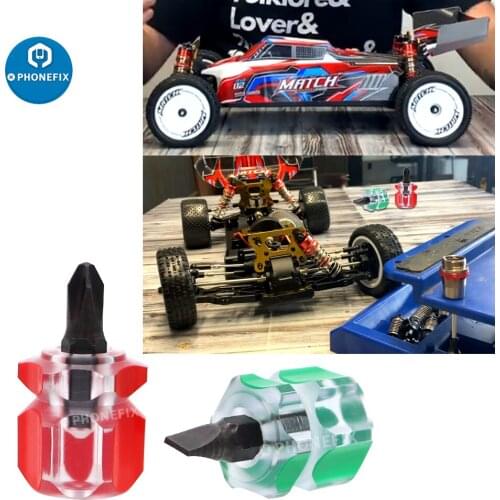 2pcs Mini Precision Screwdriver Set Small Portable Radish Head Screw Driver Transparent Handle Phone Repair DIY Tools Car Repair