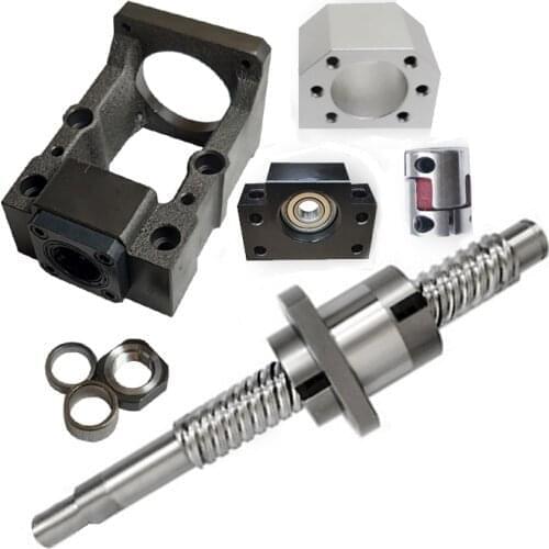 1PC Ball Screw SFE2525 lead diameter 25mm End Processing large lead RM2525+HM20 for nema32/34/42/52 C7/5+BF20+BSG2525H+coupler