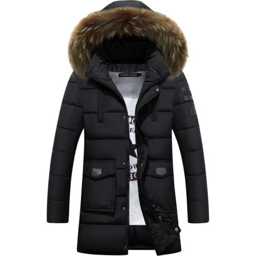 YuWaiJiaRen Men's Long Parkas