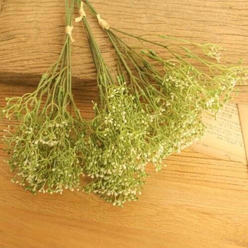 1 Bouquet Gypsophila Simulation Artificial Fake Flower Dream Grass Little Gypsophila Wedding Home Party Bar Decoration