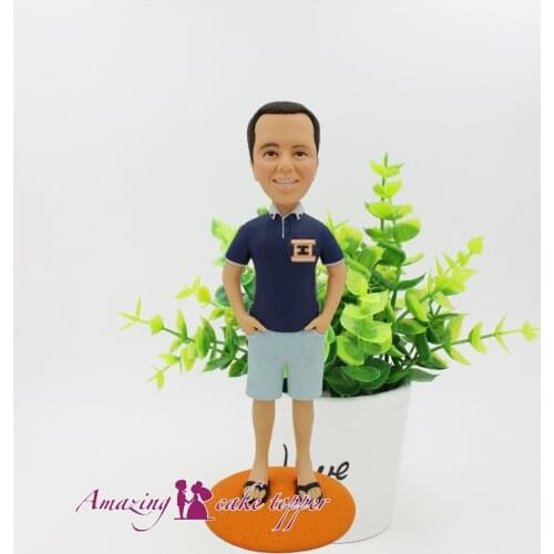 2019 AMAZING CAKE TOPPER Toys Keep your youthful moments And Groom Gifts Ideas Customized Figurine Valentines Day