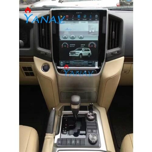 Android car stereo GPS navigation For-TOYOTA Land Cruiser 2016 car radio Multimedia Player vertical screen car radio DVD player
