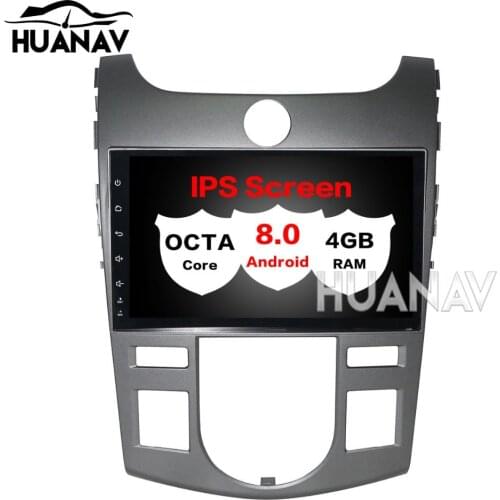 Car DVD Player GPS navigation For Kia CERATO/FORTE 2008-2012 multimidia headunit 1 DIN radio stereo Android 8.0 4GB+32GB